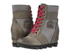 Sorel Lexietm Wedge (quarry) Women's Lace-up Boots