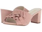 Anne Klein Cerise (light Pink/light Pink Suede) Women's Slide Shoes