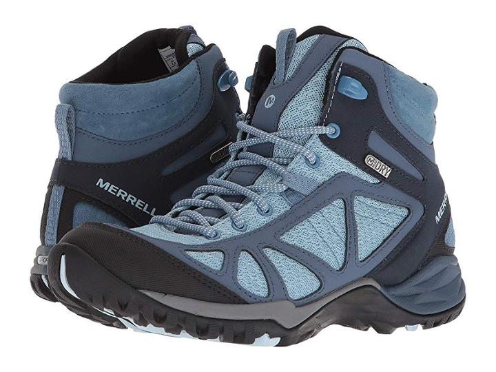 Merrell Siren Sport Q2 Mid Waterproof (blue) Women's Shoes