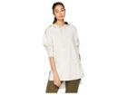 Sanctuary Essex Hoodie Tunic Top (heather Salt) Women's Blouse