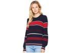 Lauren Ralph Lauren Cotton Bishop-sleeve Sweater (multi) Women's Sweater
