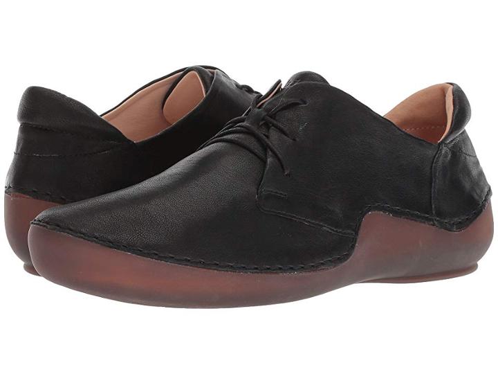 Think! 82066 (black) Women's Lace Up Casual Shoes