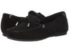 Michael Michael Kors Sutton Moc (black Sport Suede/real Shearling) Women's Shoes
