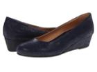 French Sole Gumdrop (navy Cartizze) Women's Wedge Shoes