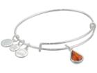 Alex And Ani Swarovski Teardrop Color Code Bangle (topaz) Bracelet