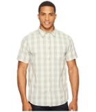 The North Face Short Sleeve Voyager Shirt (high-rise Grey Plaid (prior Season)) Men's Short Sleeve Button Up