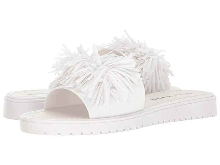Dirty Laundry Paseo Jelly Pool Slide (white) Women's Sandals