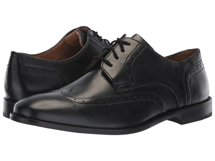 Florsheim Saluzzo Wing Tip Oxford (black) Men's Shoes