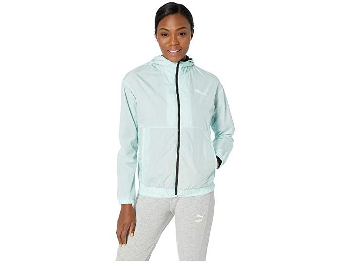 Puma Bold Wind Jacket (fair Aqua) Women's Coat