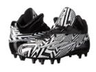 Adidas Filthyspeed 2.0 Mid Fly (black/white/silver Metallic) Men's Cleated Shoes