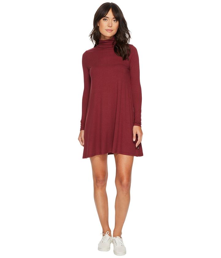 Vans Whistler Dress (burgundy) Women's Dress