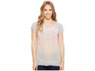 Roper 1569 Jersey Pieced Top (grey) Women's Clothing