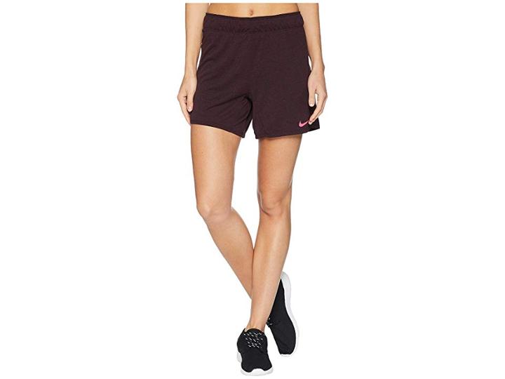 Nike Flex Attack Training Short (burundy Crush/heather/rush Pink) Women's Shorts