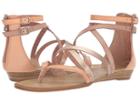 Blowfish Bungalow (blonde/pearl Rose Gold/blush Dyecut Pu) Women's Sandals