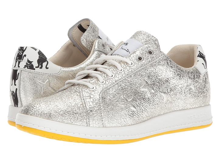 Paul Smith Ps Lapin Sneaker (metallic Silver) Women's Shoes