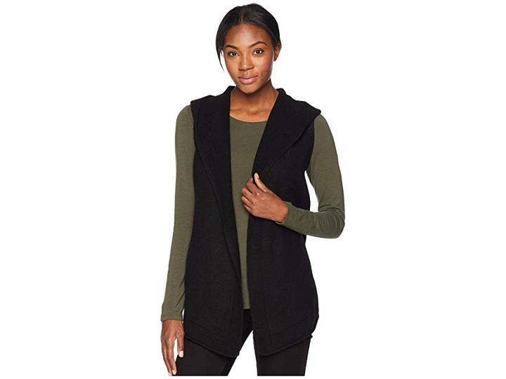 Toad&co Merino Heartfelt Vest (black Heather) Women's Vest