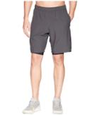 2xu Training 2-in-1 Compression 9 Shorts (charcoal/nero) Men's Workout
