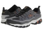 Skechers Afterburn M. Fit (charcoal) Men's Lace Up Casual Shoes