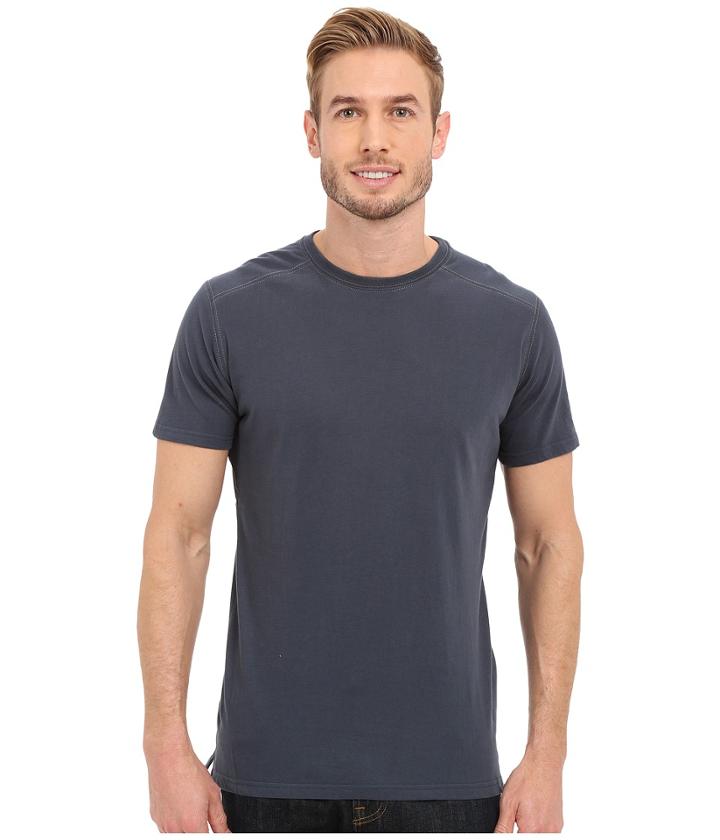 Kuhl Bravadotm Short Sleeve Top (pirate Blue) Men's Short Sleeve Pullover