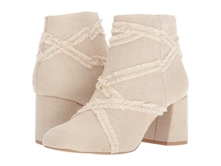 Seychelles Audition Ii (frayed Natural Linen) Women's Pull-on Boots