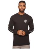 Huf Regional Long Sleeve T-shirt (black) Men's T Shirt