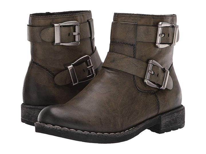 Rieker 74659 Peggy 59 (olive) Women's Shoes