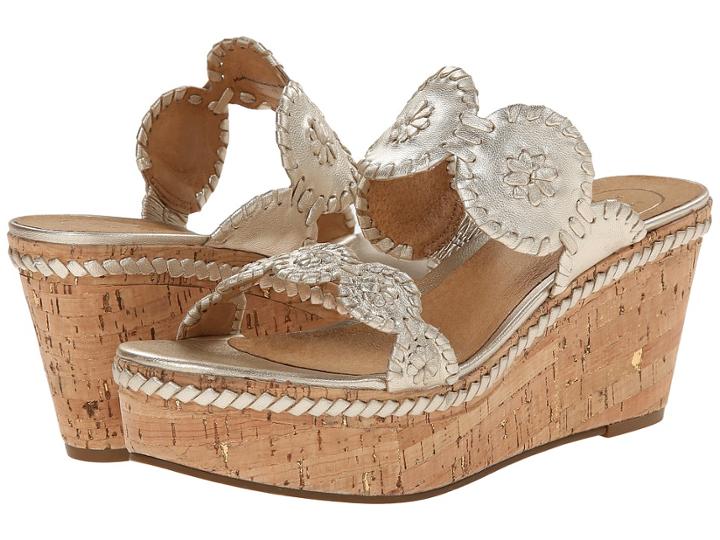 Jack Rogers Leigh (platinum) Women's Sandals