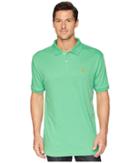 U.s. Polo Assn. Solid Interlock Polo (grass Heather) Men's Short Sleeve Knit