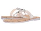 Bernardo Matrix Jelly (silver) Women's Sandals