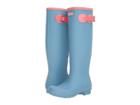 Hunter Original Tall Color Block Rain Boot (pale Blue Colour Block) Women's Rain Boots