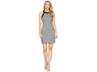 Karen Kane Contrast Check Halter Dress (check) Women's Dress