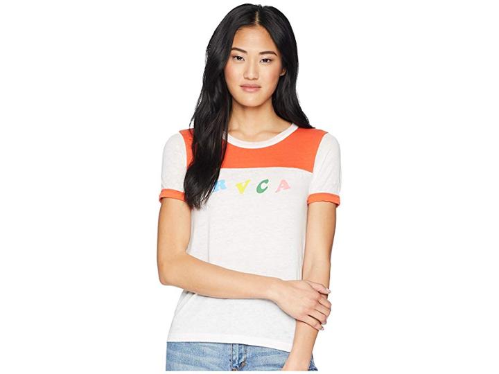 Rvca Lp Rvca Short Sleeve T-shirt (chili) Women's T Shirt