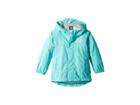 The North Face Kids Tailout Rain Jacket (toddler) (mint Blue) Girl's Jacket
