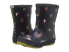 Joules Kids Printed Welly Baby Rain Boot (toddler) (french Navy Animals) Boys Shoes