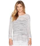Nic+zoe Sand Dune Top (zinc) Women's Clothing