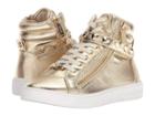 Michael Michael Kors Kids Ivy Rox (little Kid/big Kid) (gold) Girl's Shoes
