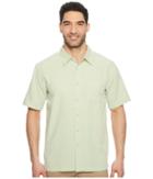 Quiksilver Waterman Centinela 4 Short Sleeve Shirt (sea Foam) Men's T Shirt