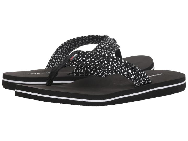 Tommy Hilfiger Calibri (black Multi) Women's Shoes