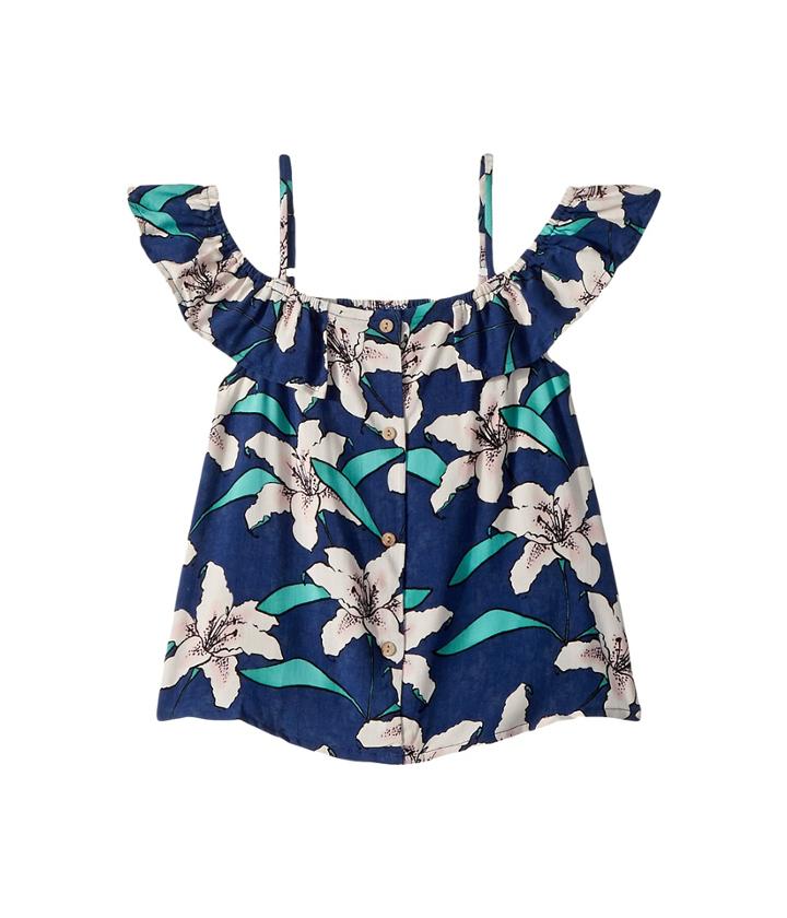 O'neill Kids Cooper Top (big Kids) (estate Blue) Girl's Clothing