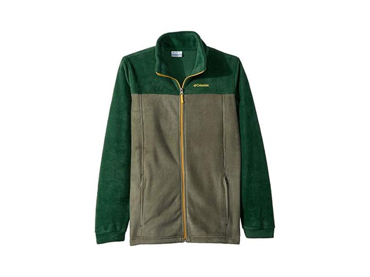 Columbia Kids Steens Mttm Ii Fleece (little Kids/big Kids) (forest/cypress) Boy's Fleece