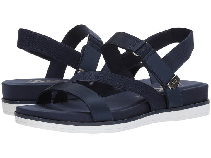 Anne Klein Nolita (navy/navy Fabric) Women's Sandals