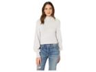 Bcbgmaxazria Turtleneck Long Sleeve Pullover Sweater (light Dove) Women's Sweater