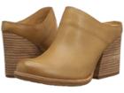 Kork-ease Challis (tan (teak) Full Grain Leather) Women's Clog Shoes