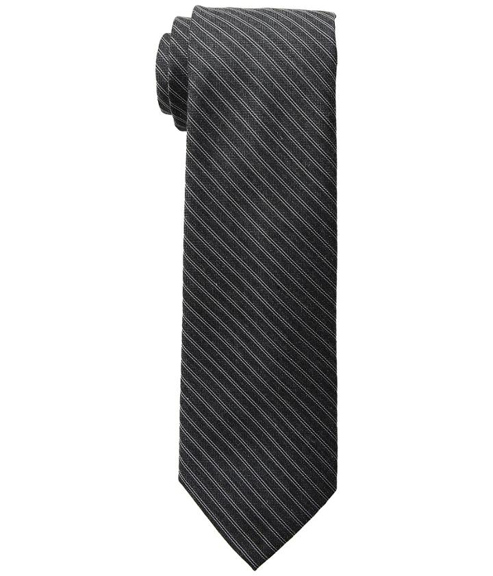 Michael Michael Kors Fine Stripe Melange (black) Ties