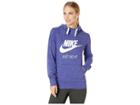 Nike Sportswear Gym Vintage Hbr Hoodie (regency Purple/sail) Women's Sweatshirt