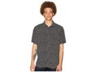 Globe Distance Short Sleeve Shirt (black) Men's Clothing