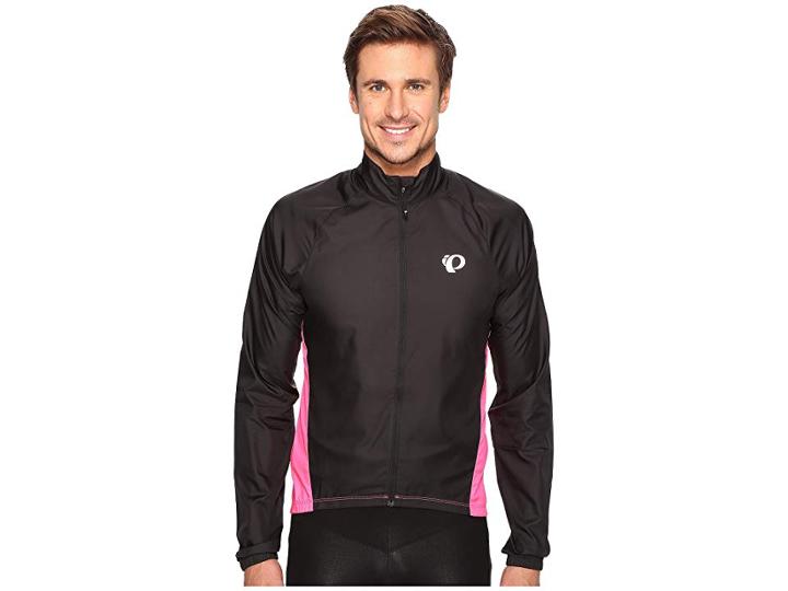 Pearl Izumi Elite Barrier Cycling Jacket (black/screaming Pink) Men's Coat