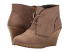 White Mountain Irma (taupe) Women's Lace-up Boots