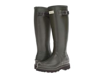 Hunter Balmoral (dark Olive) Women's Boots