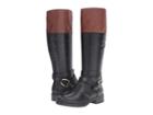 Bandolino Tessi (black/cognac Leather) Women's Boots